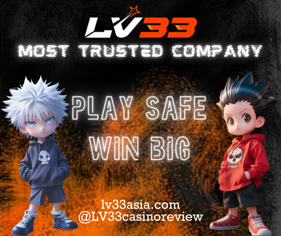 LV33 promo with anime kids and Play Safe message