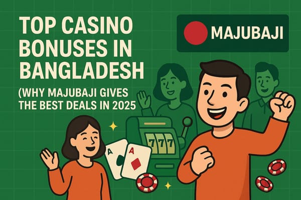 Top Casino Bonuses in Bangladesh – Why Majubaji Gives the Best Deals in 2025