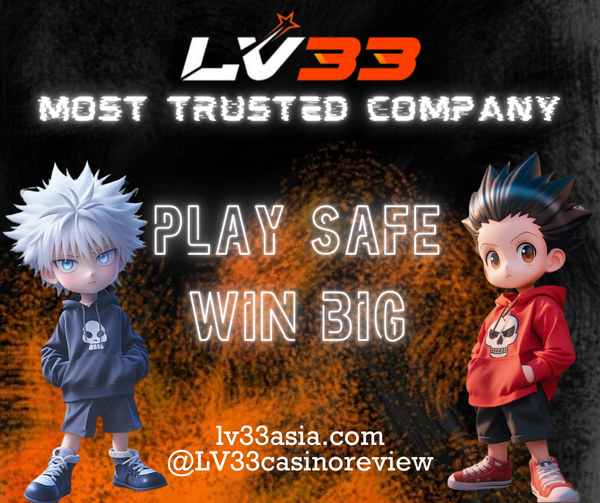 LV33 promo with anime kids and Play Safe message