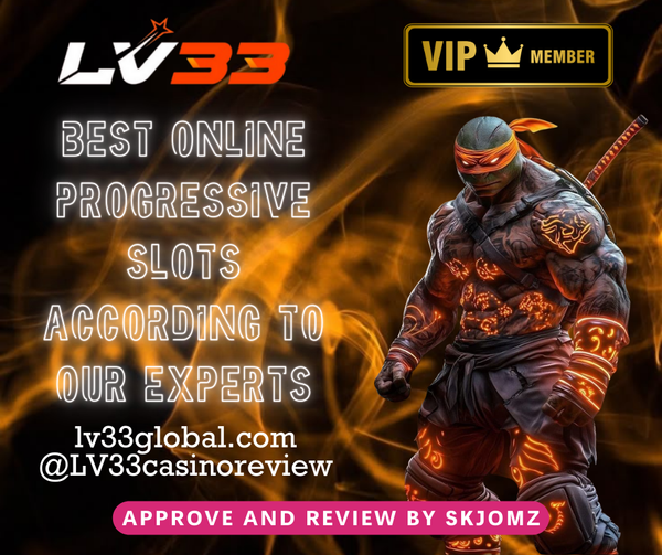 LV33 promo with glowing ninja warrior and expert-reviewed slot claim
